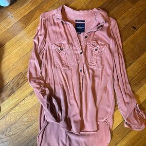 American eagle button down